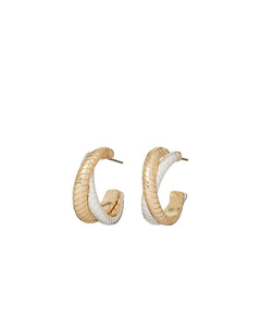 The Double Cobra Hoop in Mixed Metals