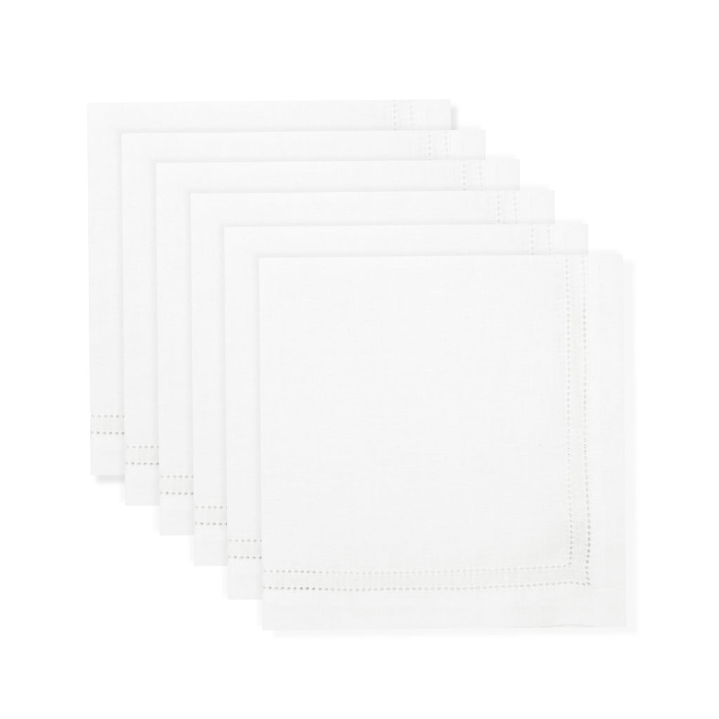 Set of Double Hemstitch Edge Napkins