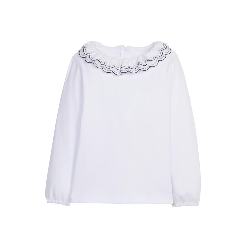 Double London Blouse in Navy