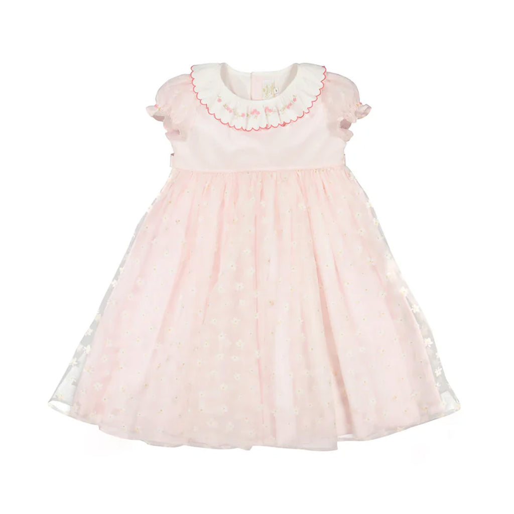 Cordelia Pink Sleeveless Empire Dress