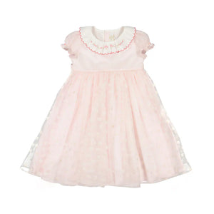 Cordelia Pink Sleeveless Empire Dress