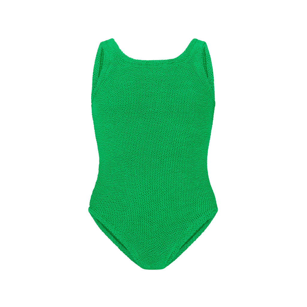 Kids Classic Swimsuit in Emerald