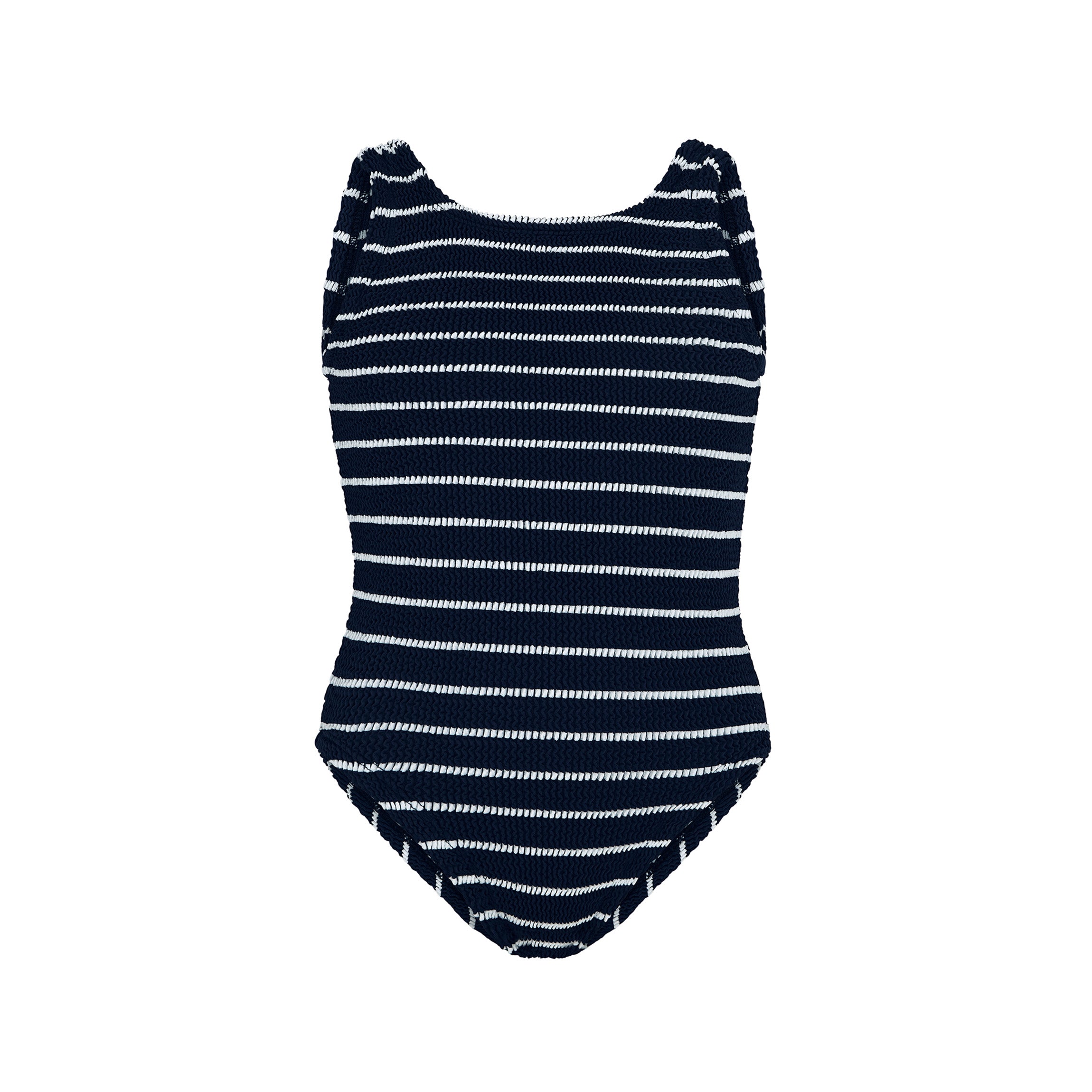 Kids Alva Swimsuit in Navy/White Stripe
