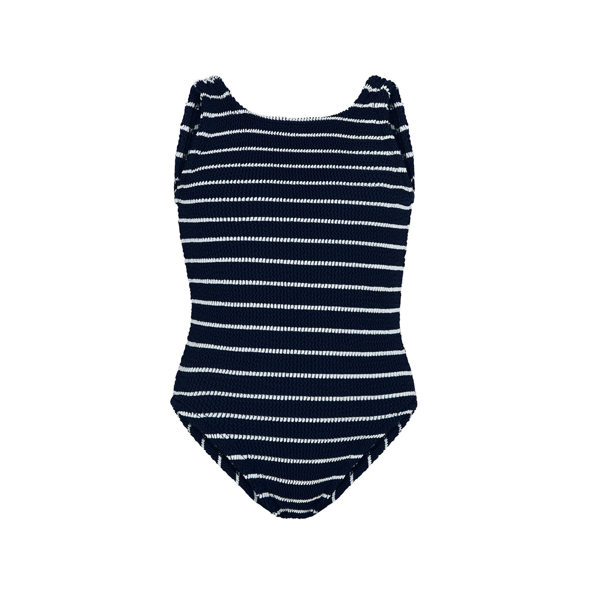 Kids Alva Swimsuit in Navy/White Stripe