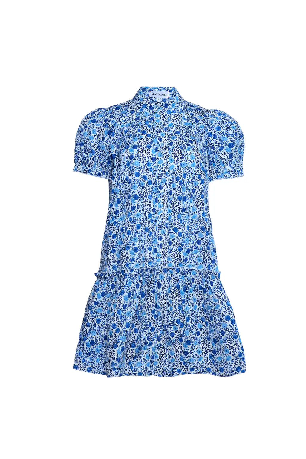 The Drifter Mini Dress in Bermuda Blooms.