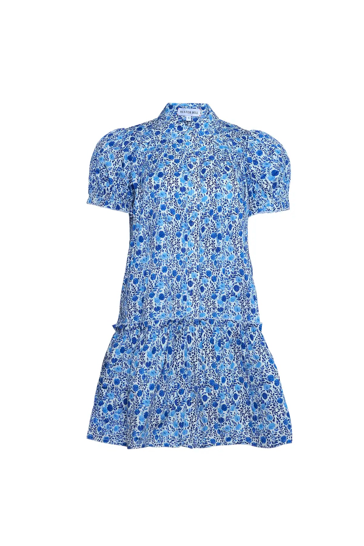 The Drifter Mini Dress in Bermuda Blooms.