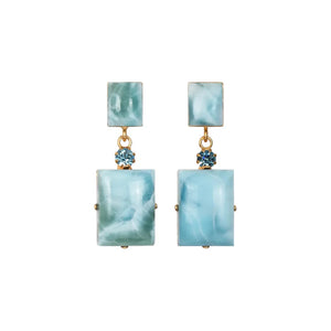 Joliel Earrings in Larimar