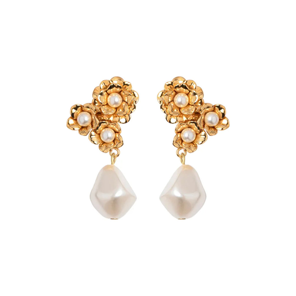 Romina Earrings in Gold