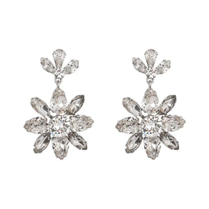 Vienna Earrings in Crystal