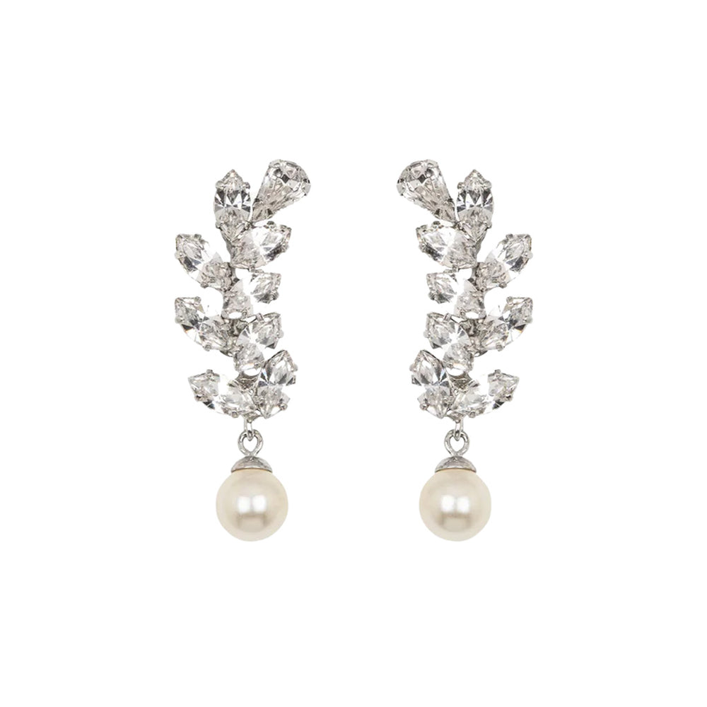 Verla Earrings in Crystal