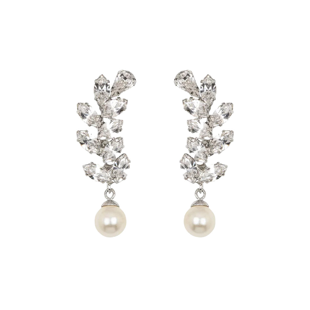 Verla Earrings in Crystal