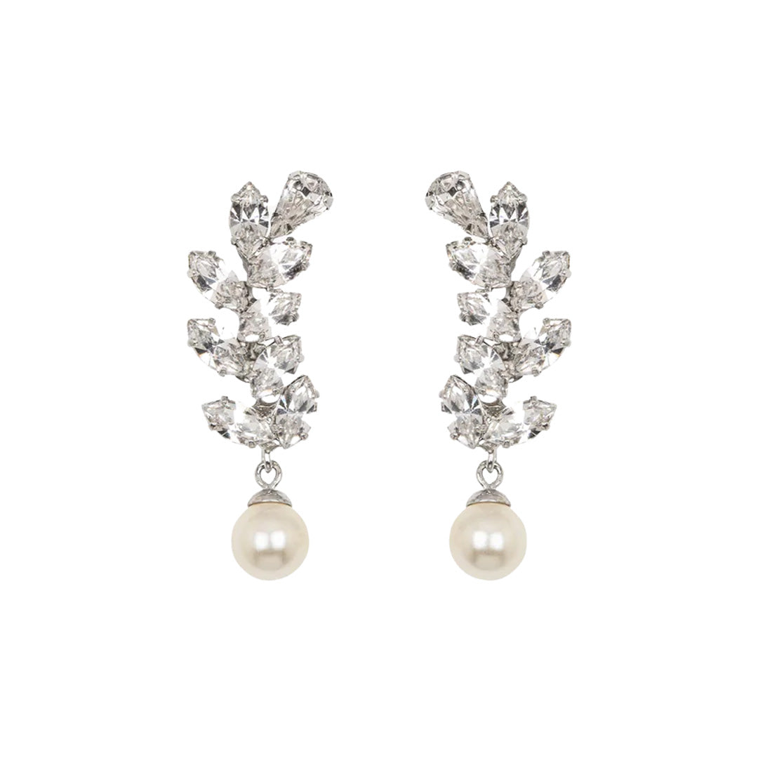Verla Earrings in Crystal