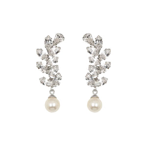 Verla Earrings in Crystal