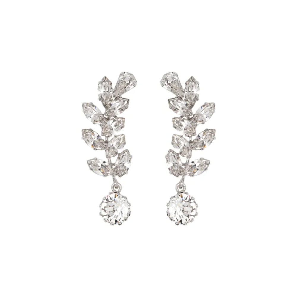 Alessa Earrings in Crystal