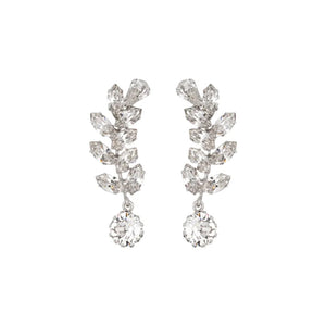 Alessa Earrings in Crystal