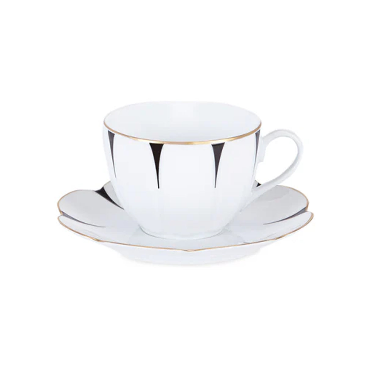 Drops Tea Cup With Plate