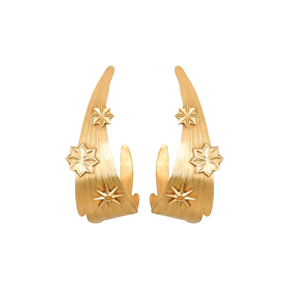 Comet Hoop Earring