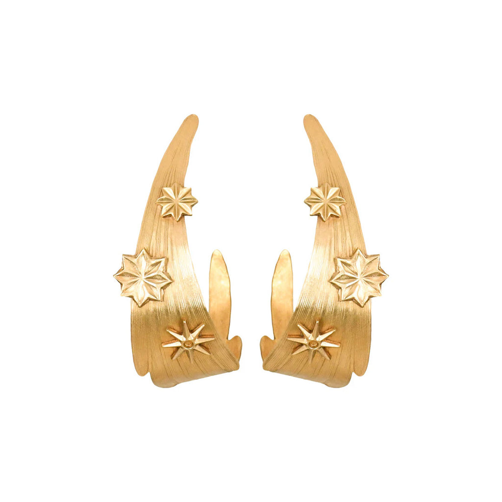 Comet Hoop Earring