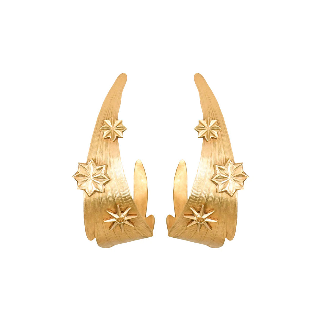 Comet Hoop Earring