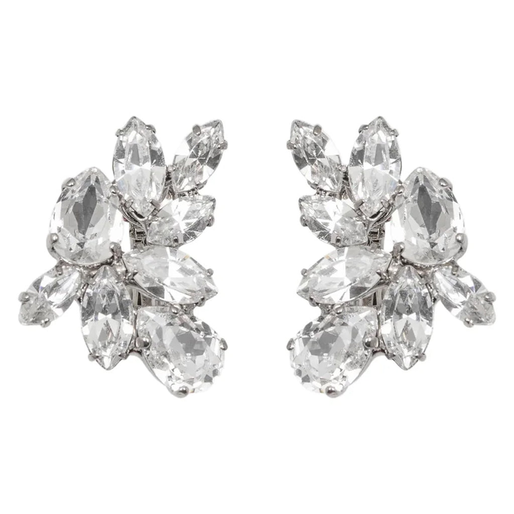 Octavia Earrings in Crystal