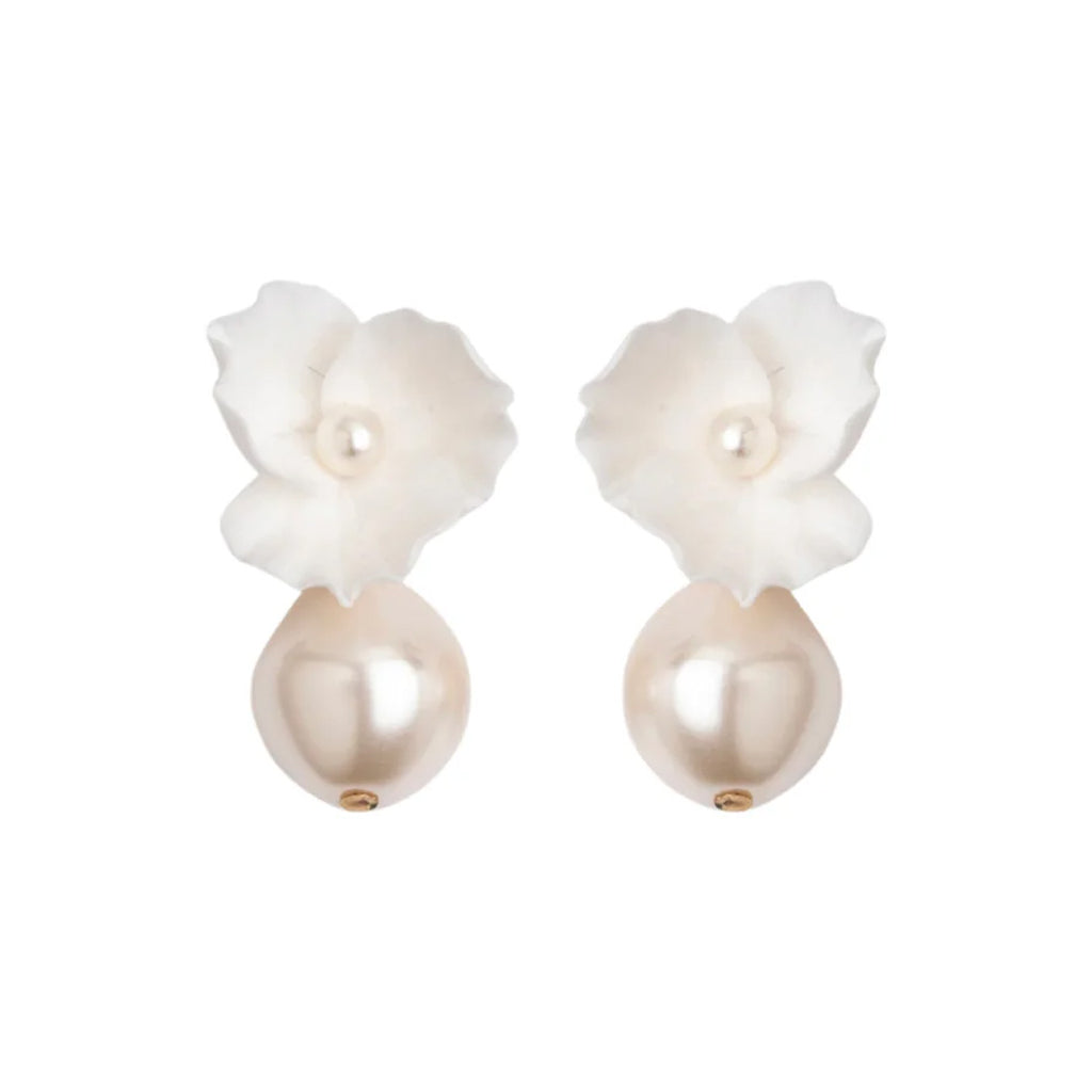 Clarabel Earrings in Cream