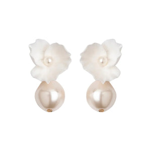 Clarabel Earrings in Cream