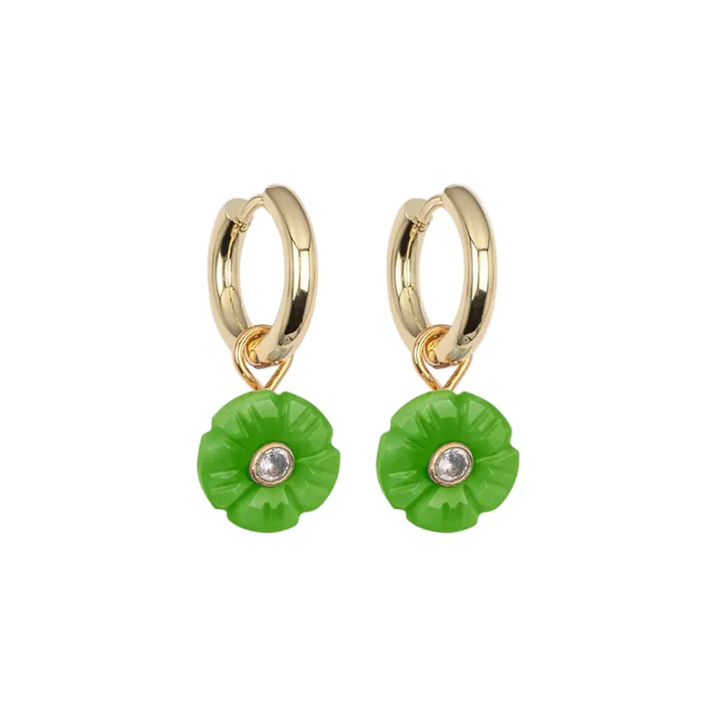 Lillian Earrings in Peridot