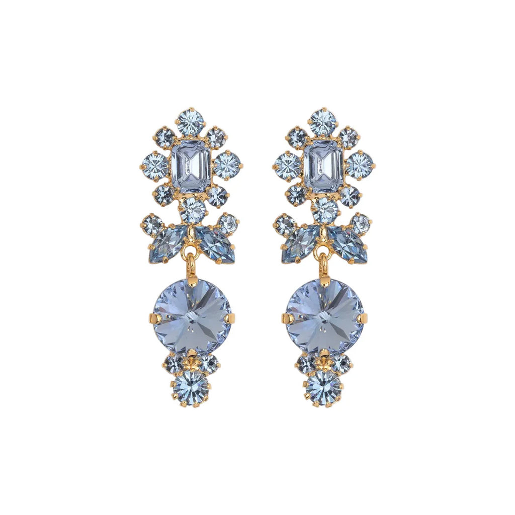 Albertina Earrings in Sky