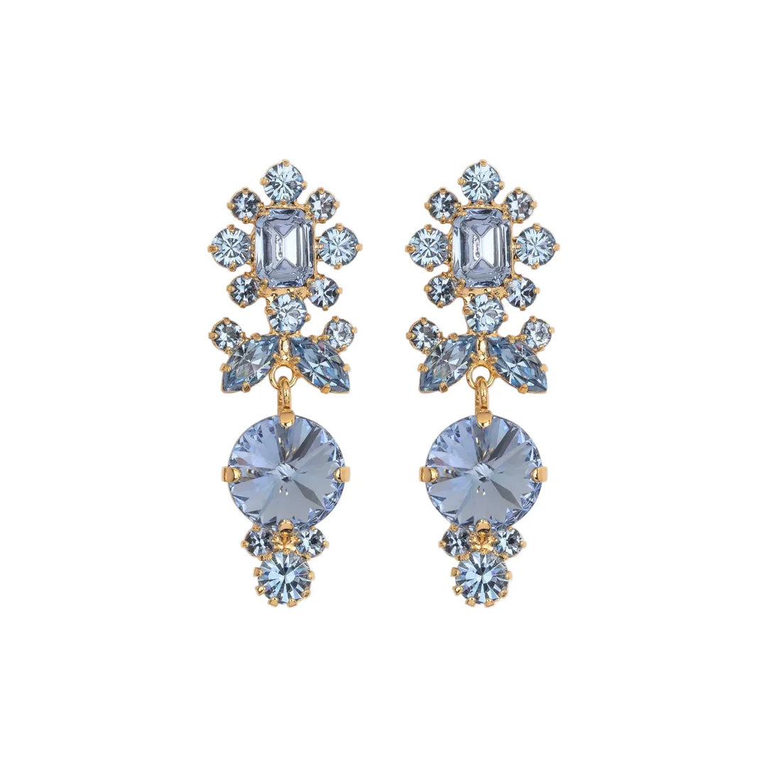 Albertina Earrings in Sky