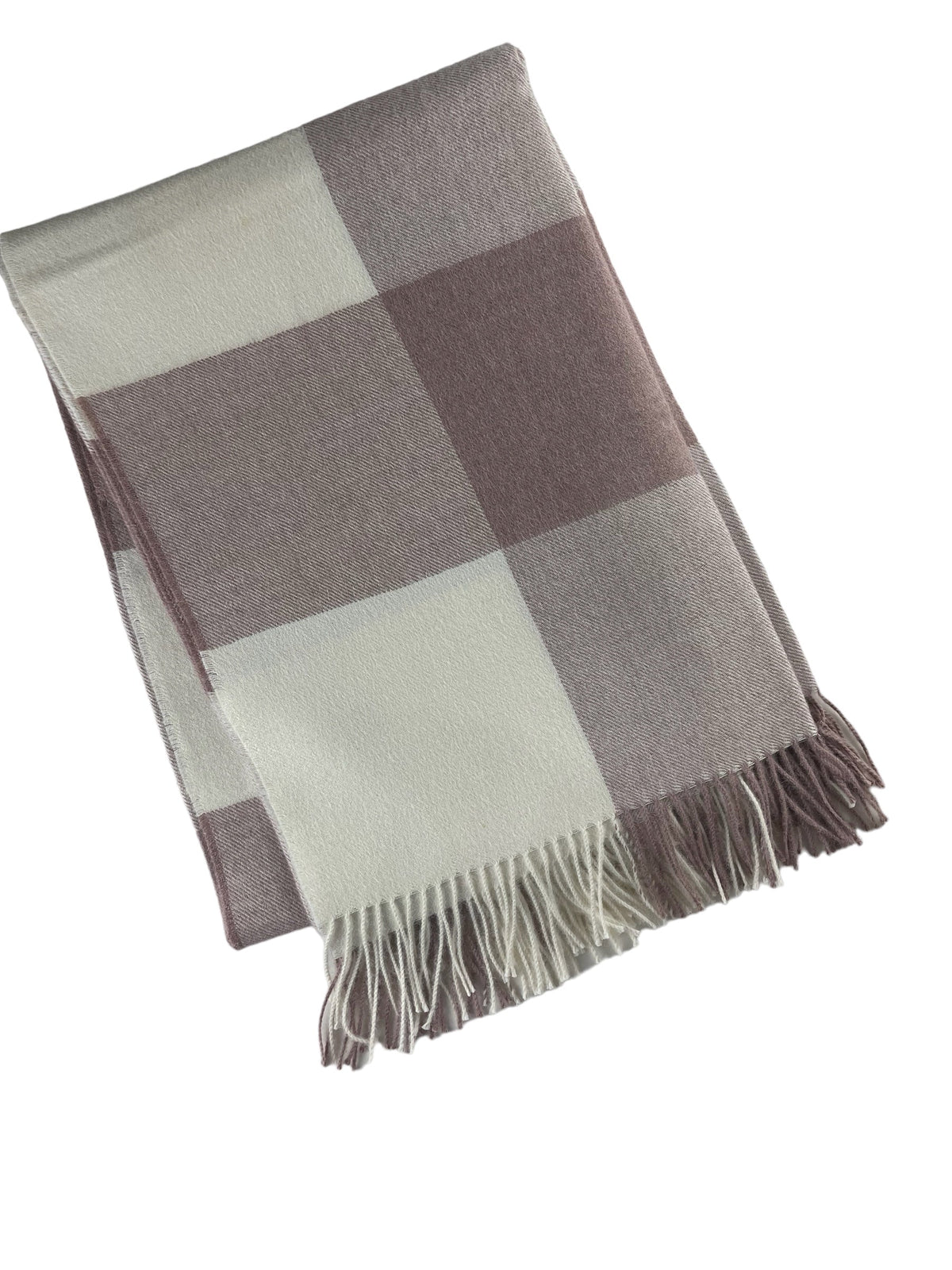 Alpaca Buffalo Check with Fringe