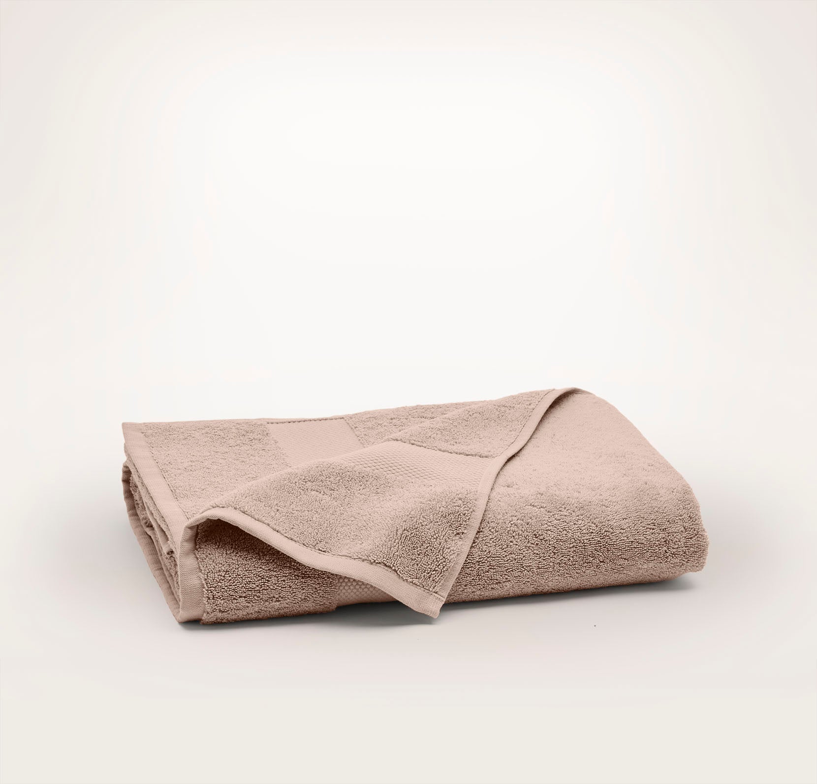 Plush Bath Towel in Dusty Rose
