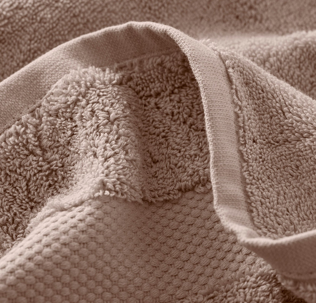Plush Bath Sheet in Dusty Rose