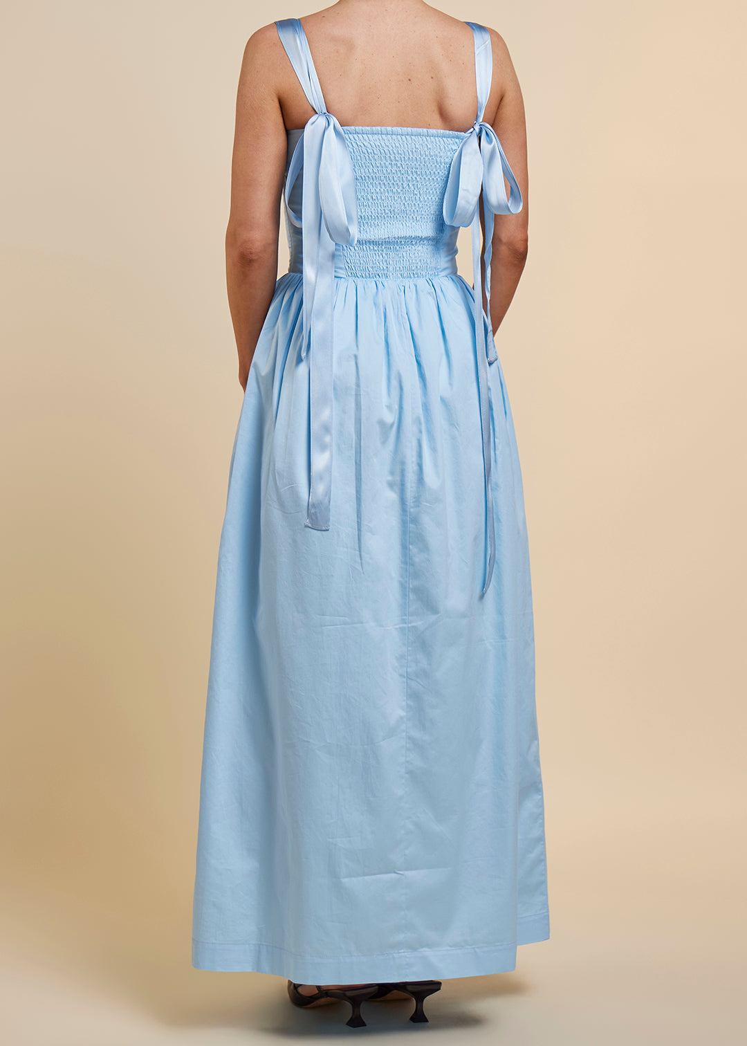 Elin Maxi Dress in Baby Blue