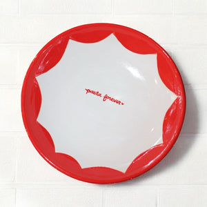 Hand-painted "Pasta Forever" Pasta Bowl
