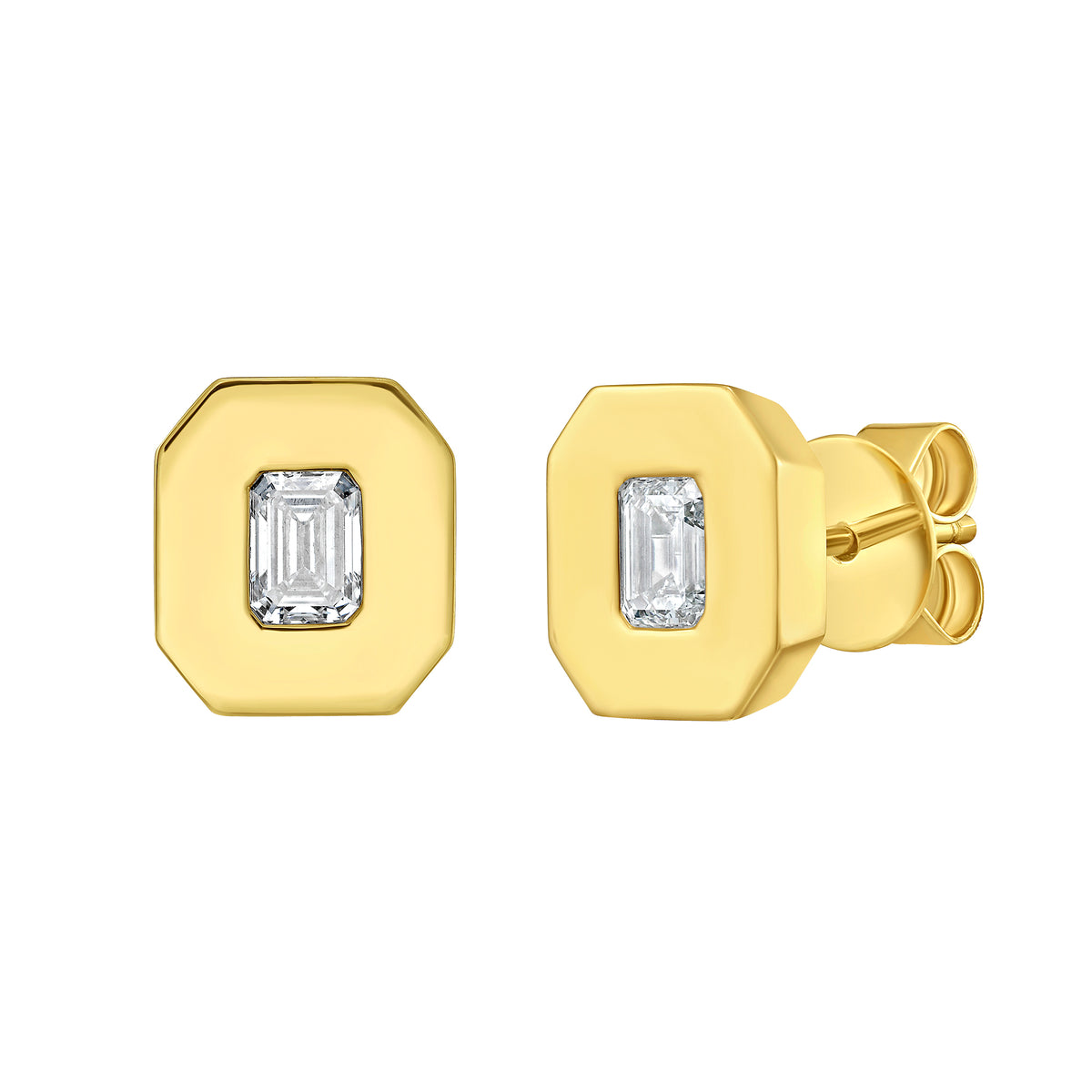 Luxor Diamond Stud Earrings