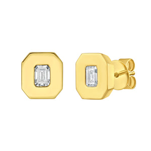 Luxor Diamond Stud Earrings
