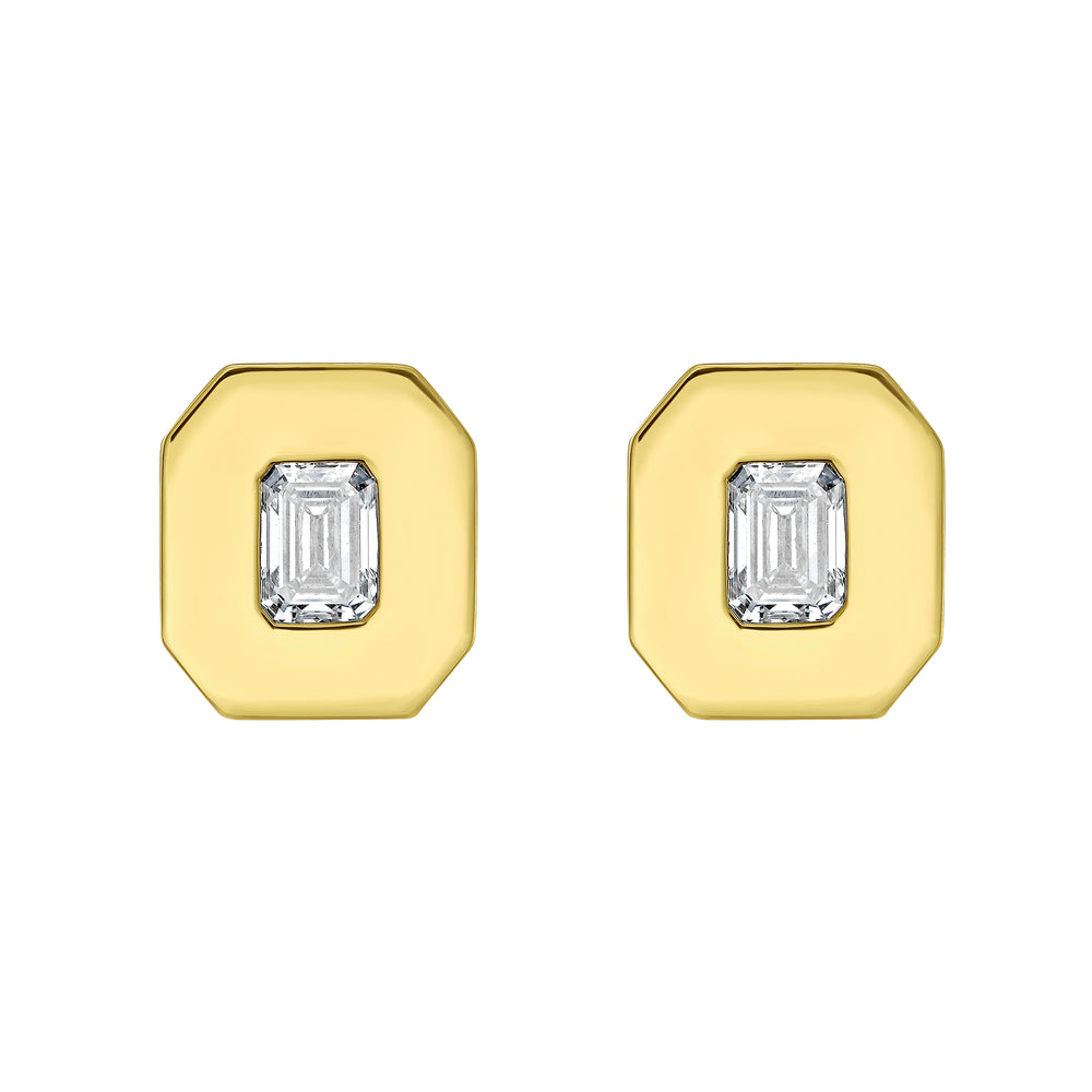 Luxor Diamond Stud Earrings