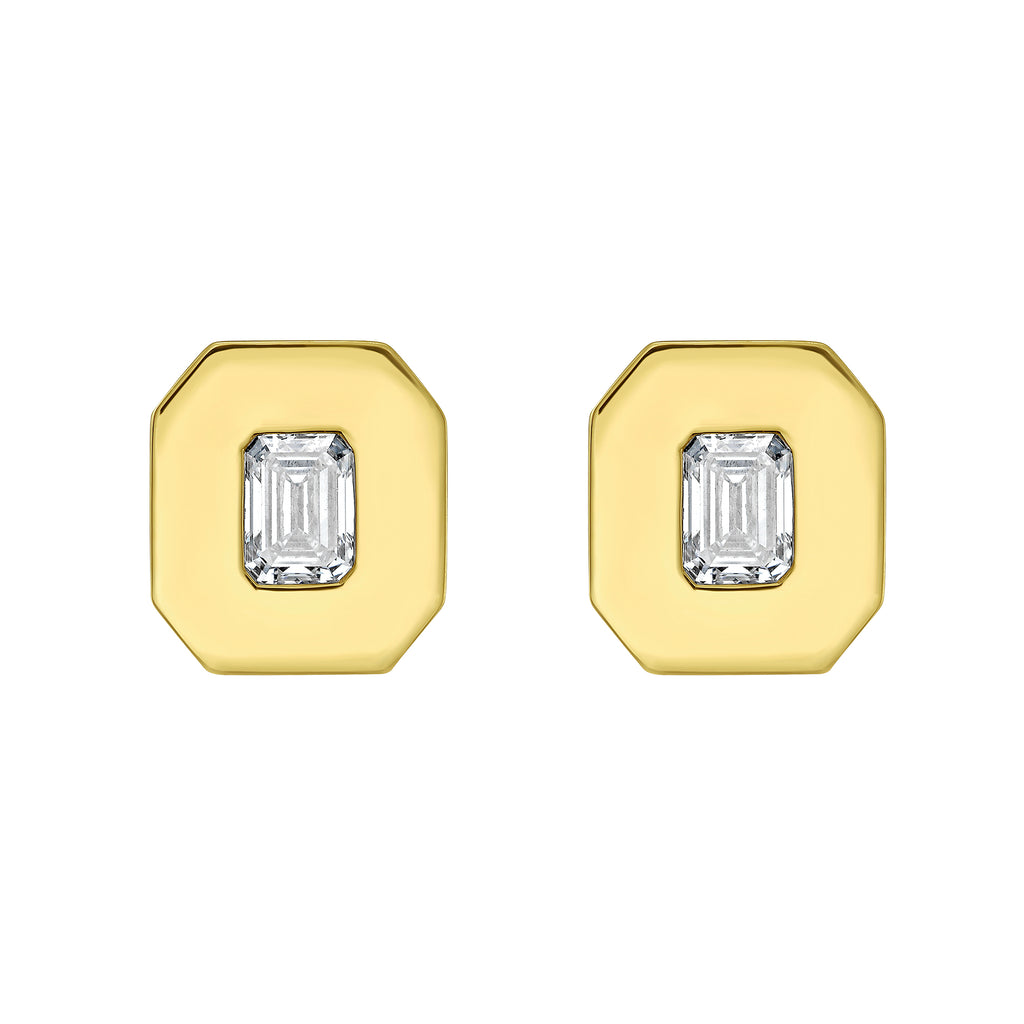 Luxor Diamond Stud Earrings