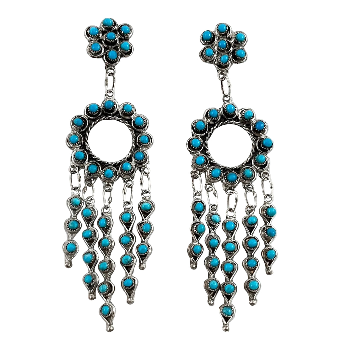 Petit Point Chandeliers by Wayne Johnson Sr.