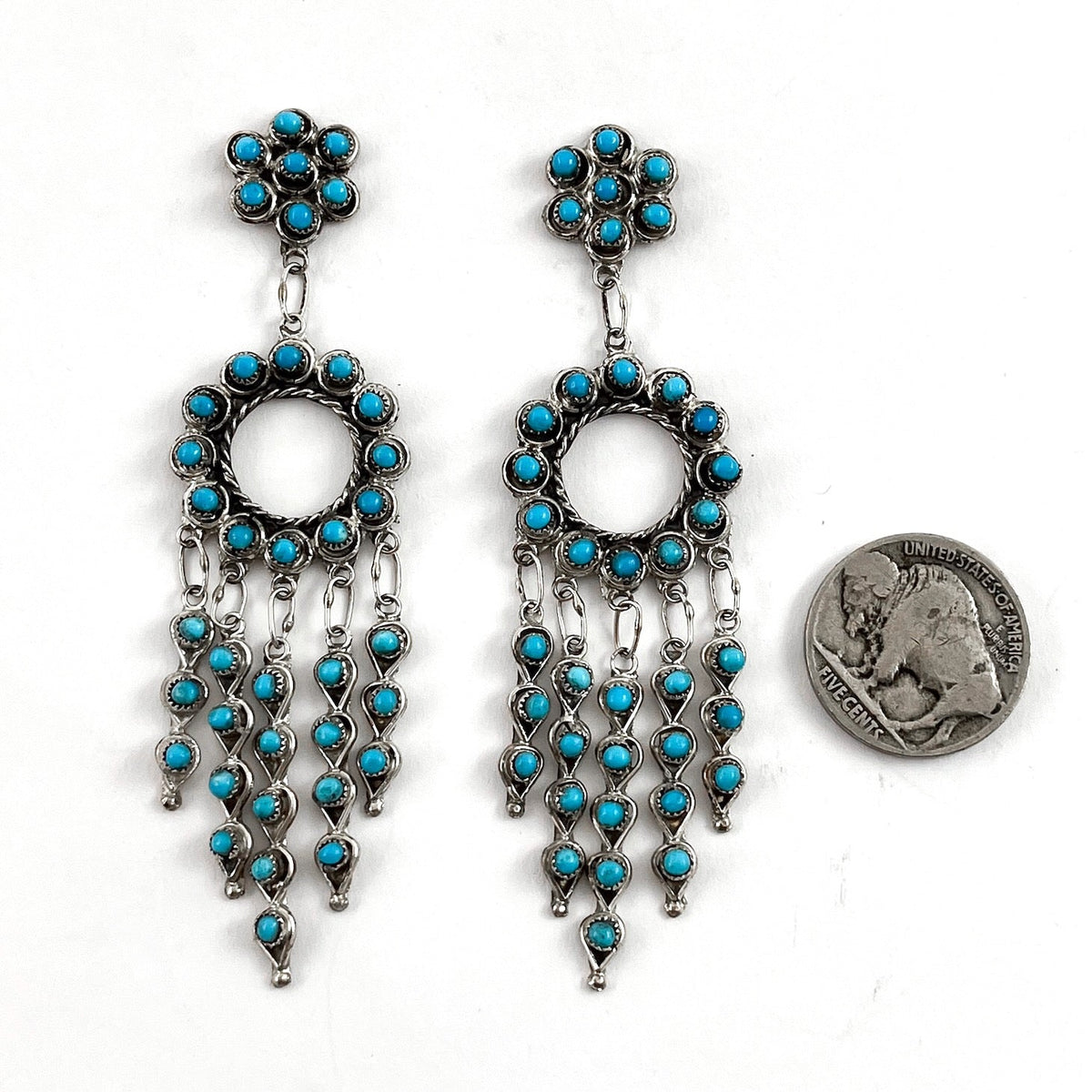Petit Point Chandeliers by Wayne Johnson Sr.