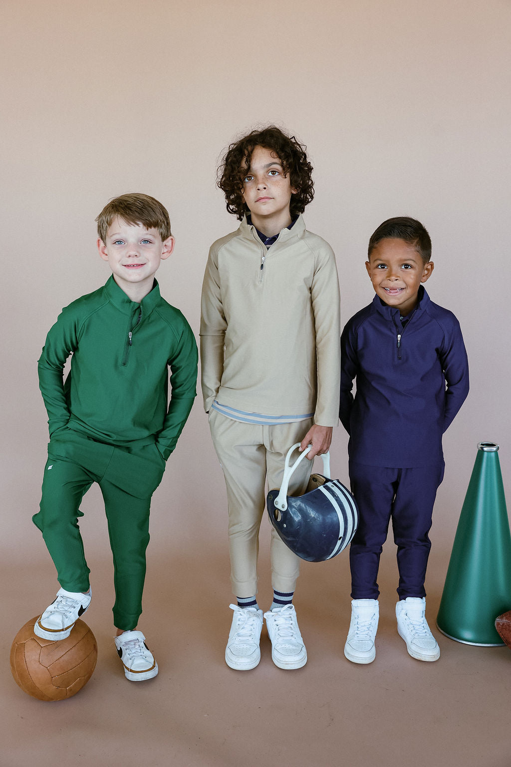 Warm-Up Joggers in Khaki