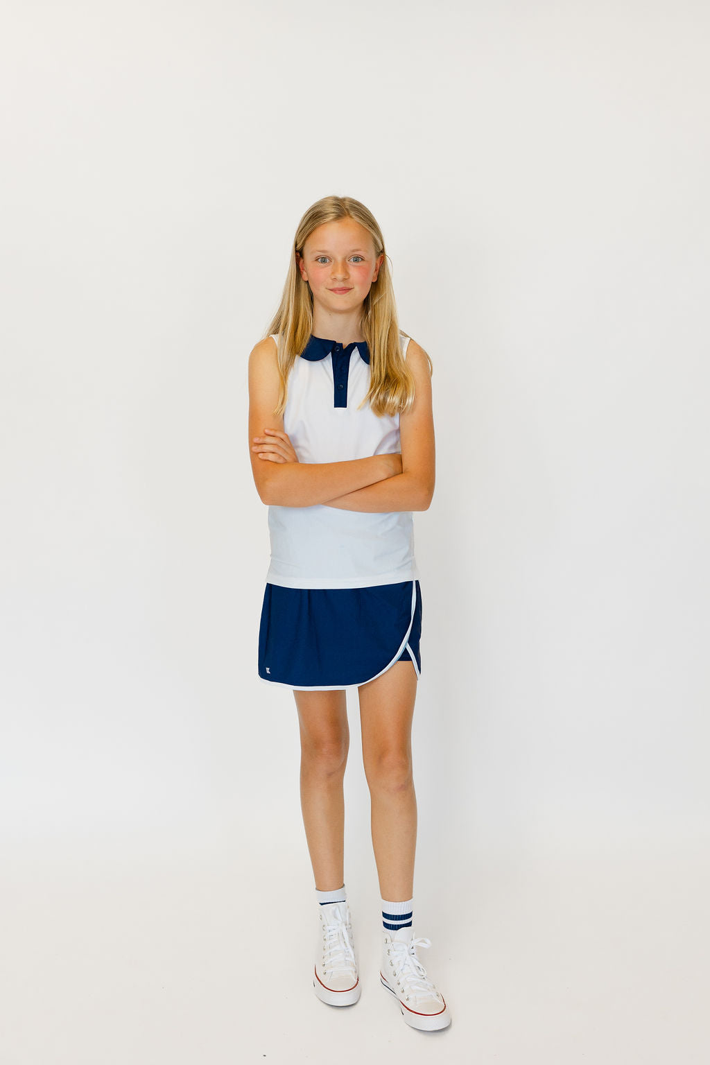 Power Skort in Navy