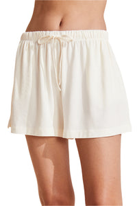 Gisele Separates Short in Ivory