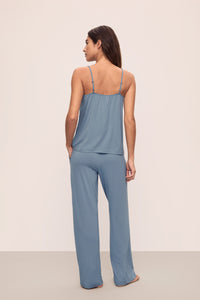 Gisele Cami/Pant PJ Set in Faded Denim