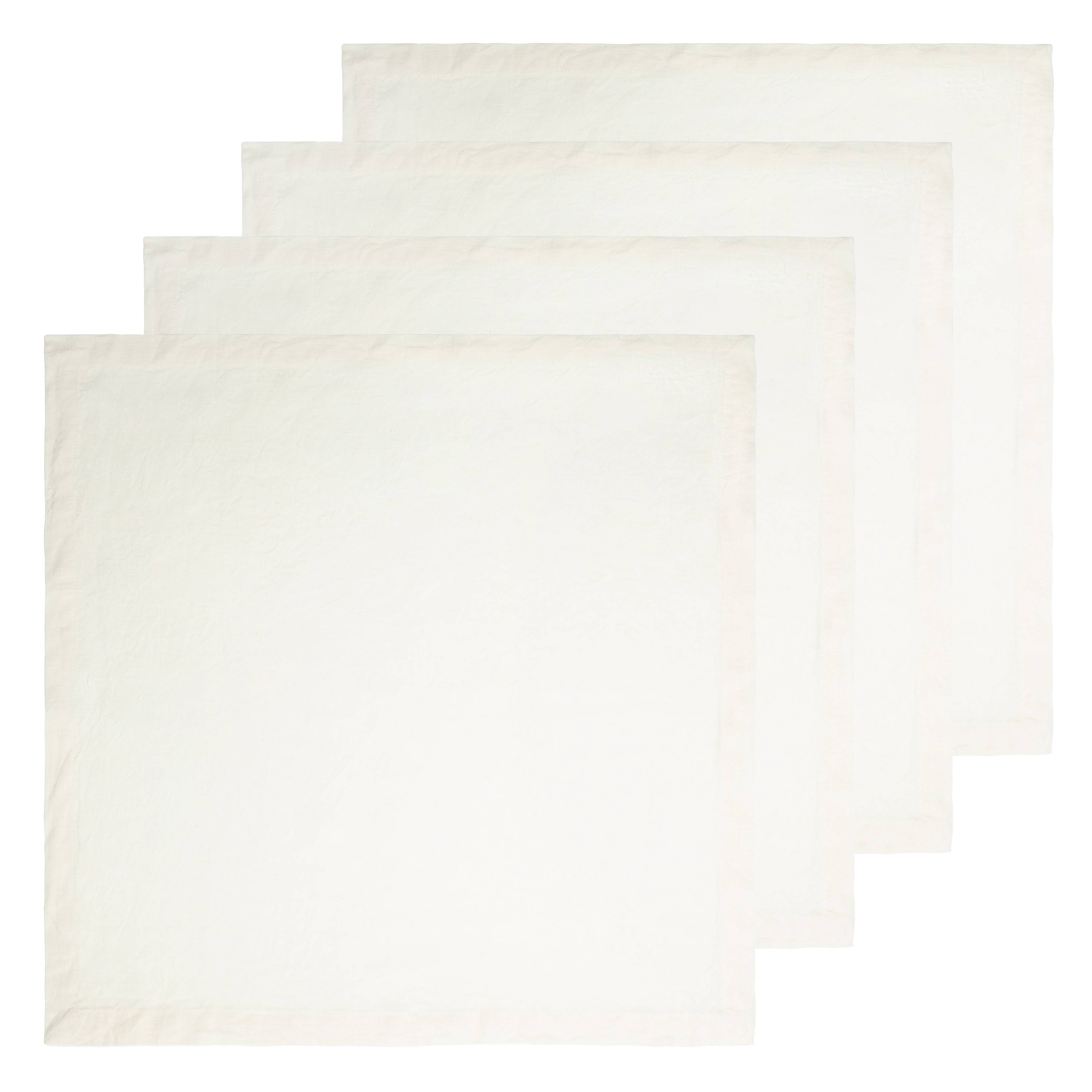 Everyday Napkin in Ivory, Set of 4