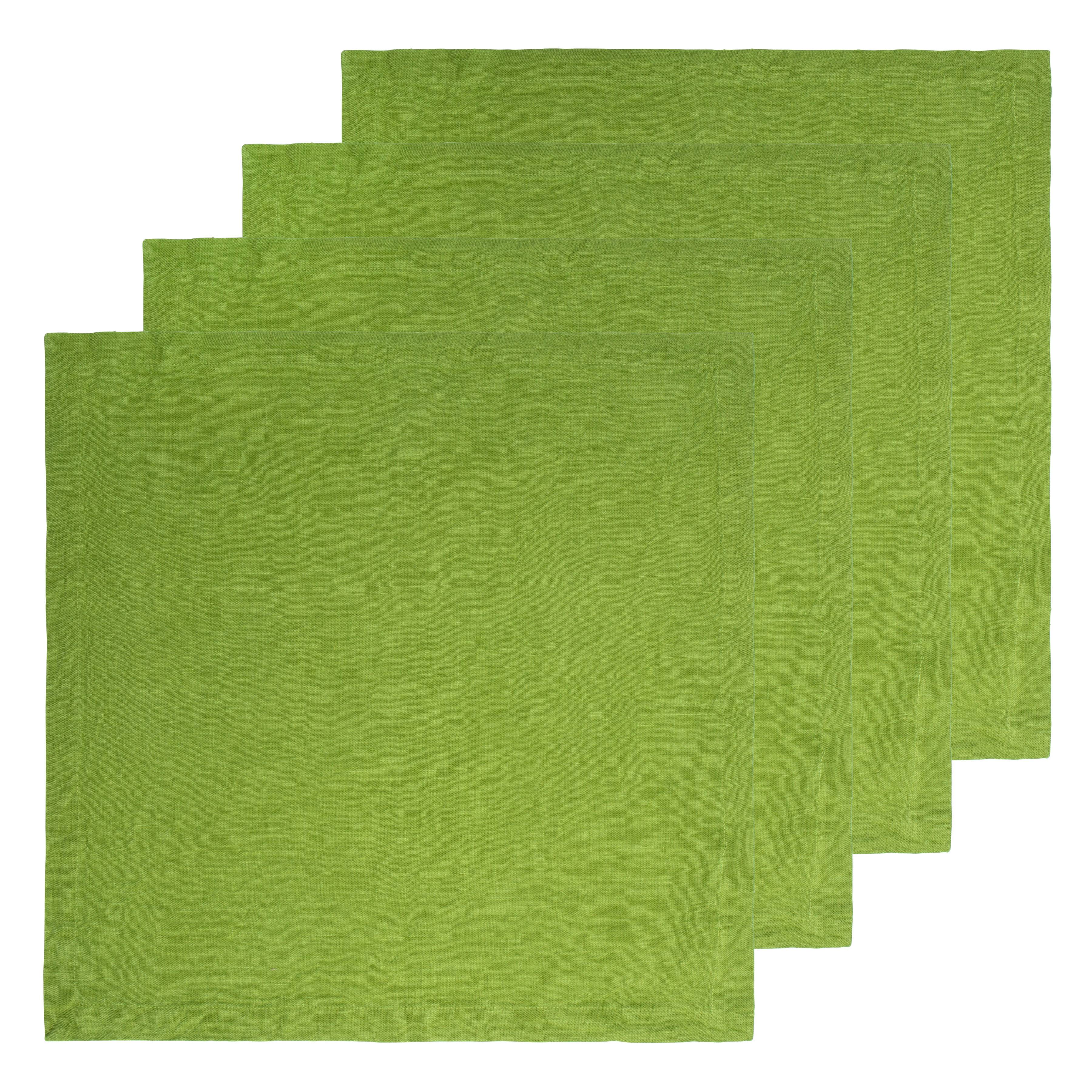 Everyday Napkin in Kiwi, Set of 4