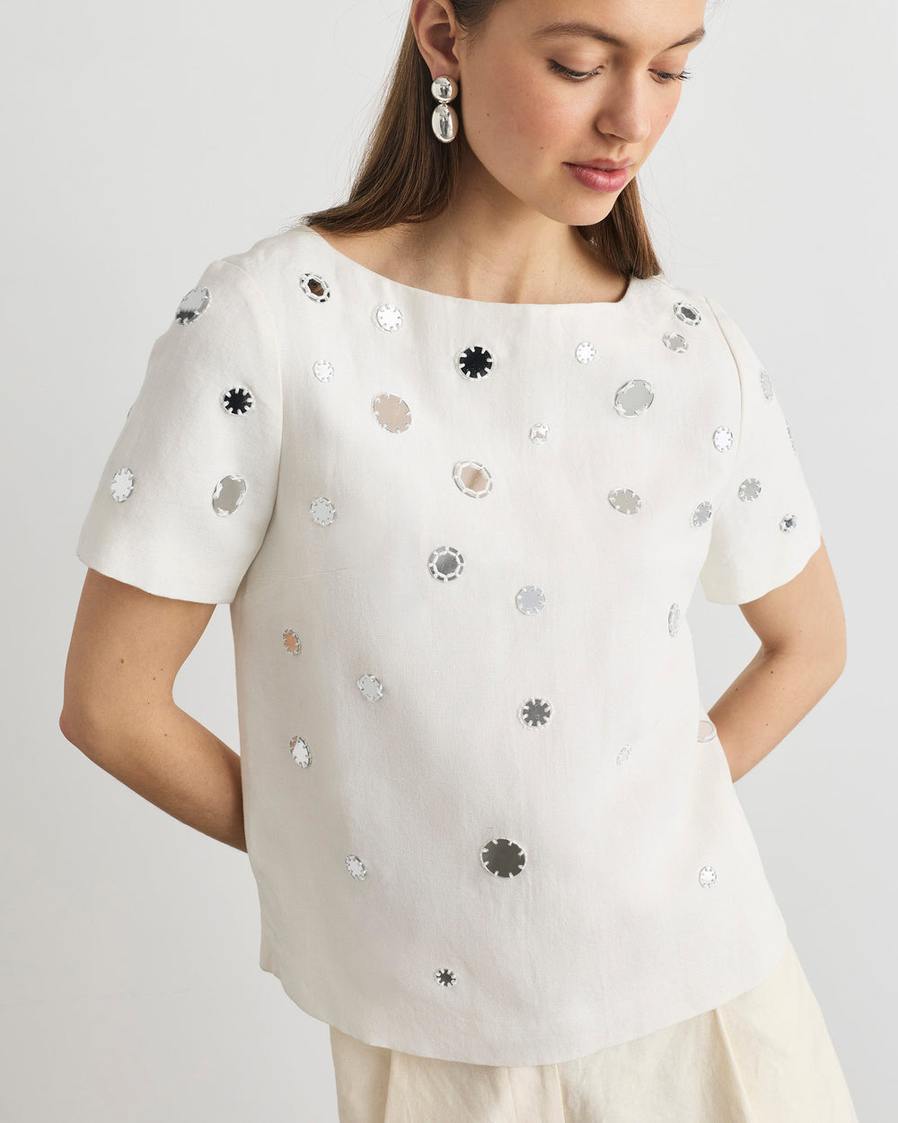 Eden Top in Cream