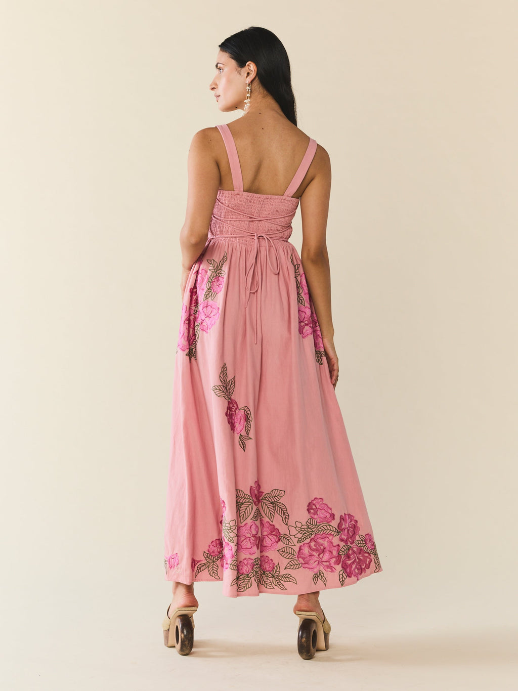 Gavin Dress in Pink Pop Floral