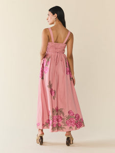 Gavin Dress in Pink Pop Floral