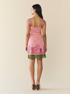 Sarah Bird Mini Dress in Pink Pop Floral